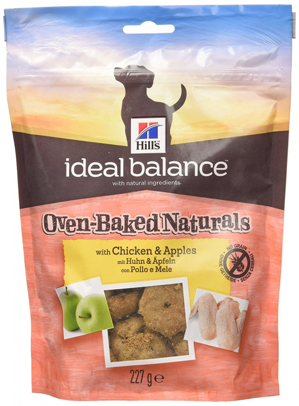 Friandises pour chiens idéal pour faire plaisir à votre chien à la pomme et au poulet. Paquet de 227g